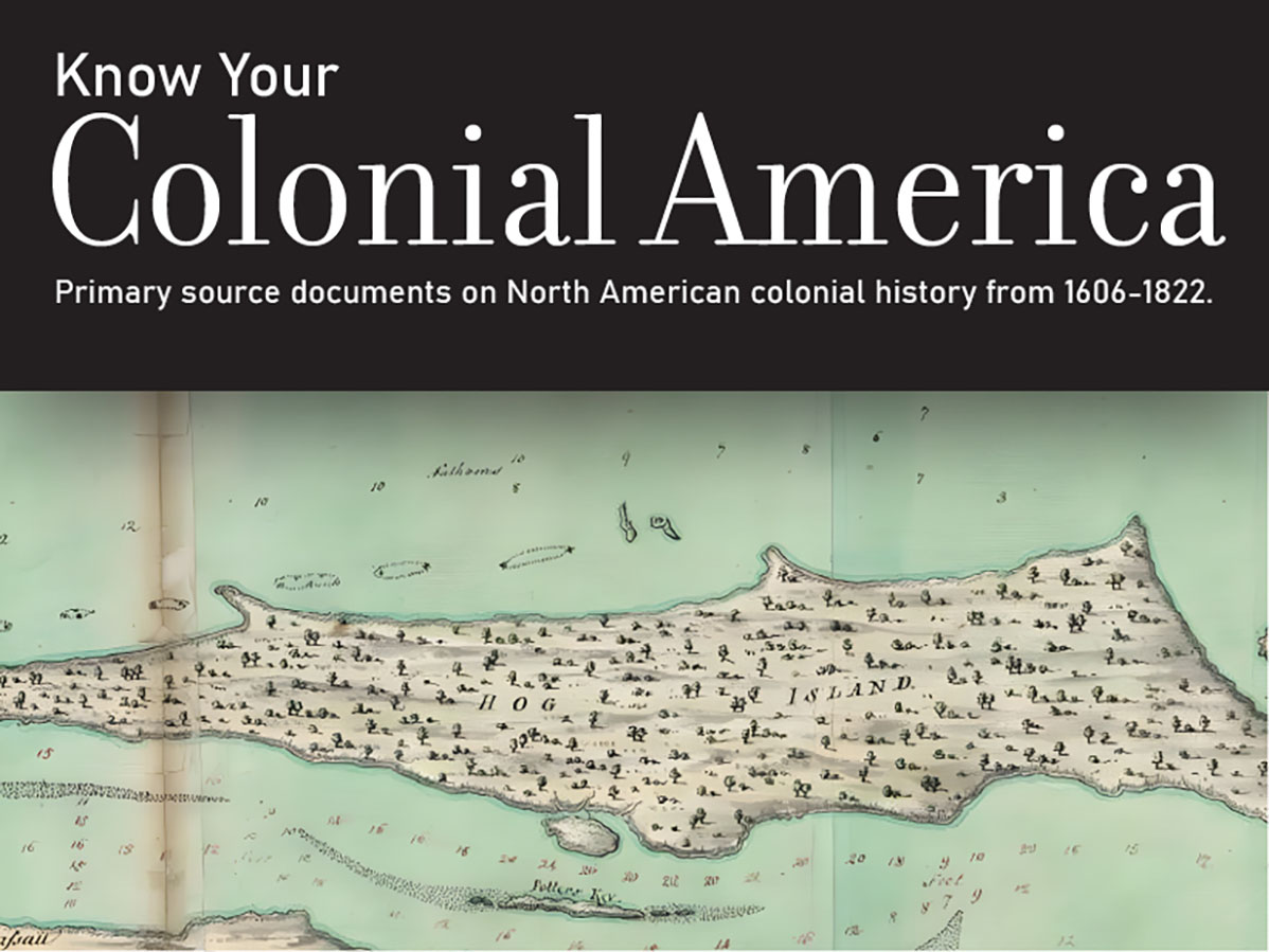 Colonial America Database